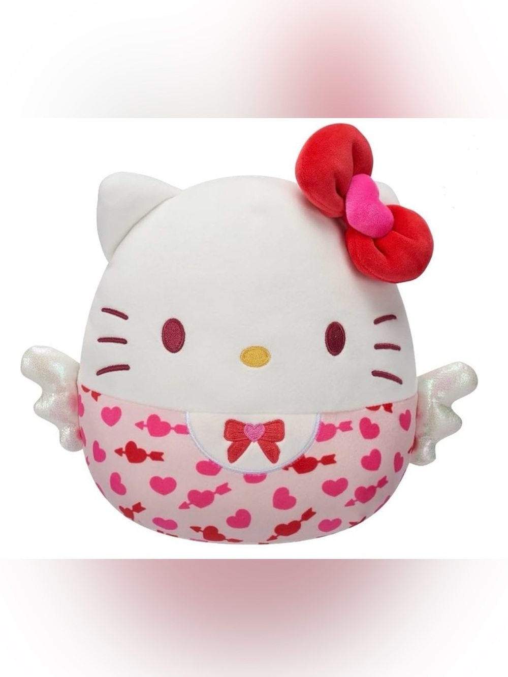Squishmallows x Sanrio *NWT* Hello Kitty 8" Valentine's Day Cupid Wings Plush
